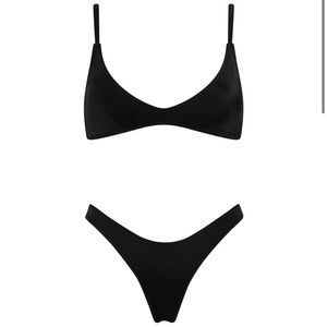 Triangl Maia Ebony Black Size Medium